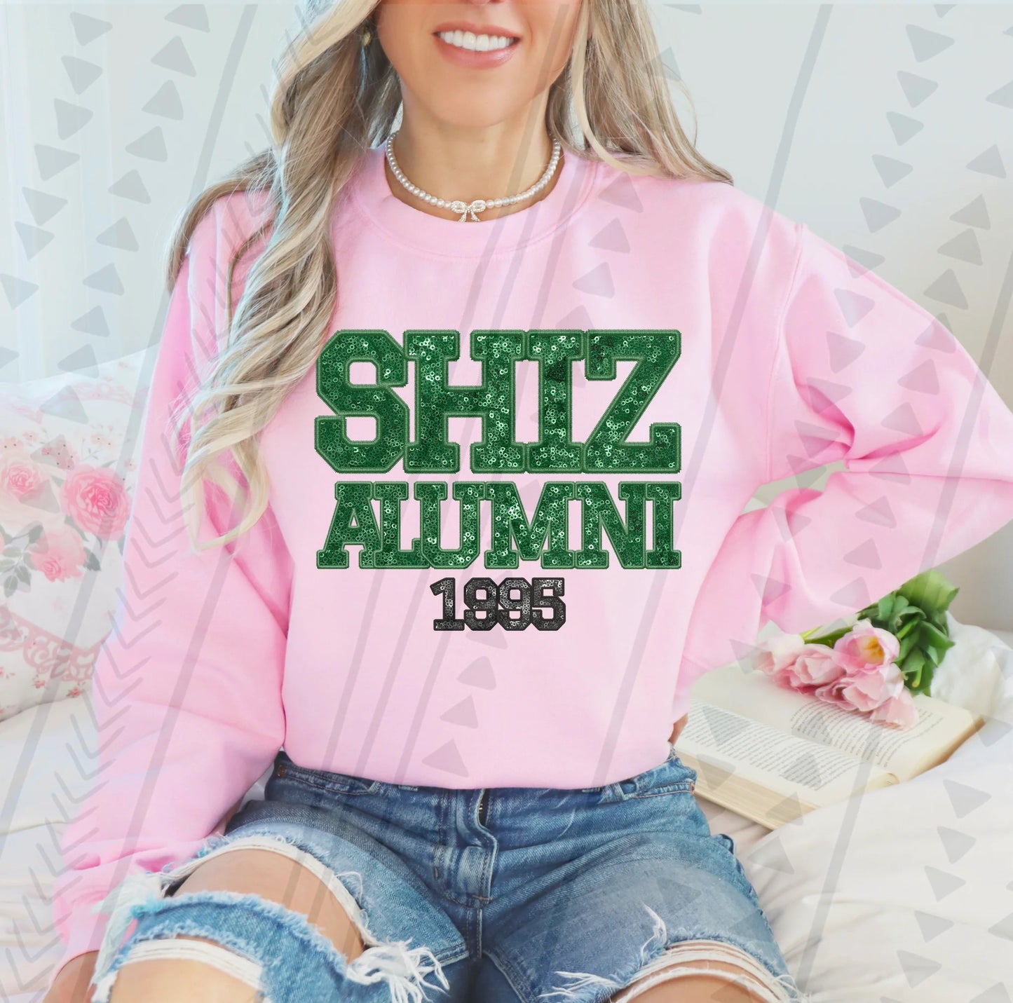 Alumni Faux Sequin