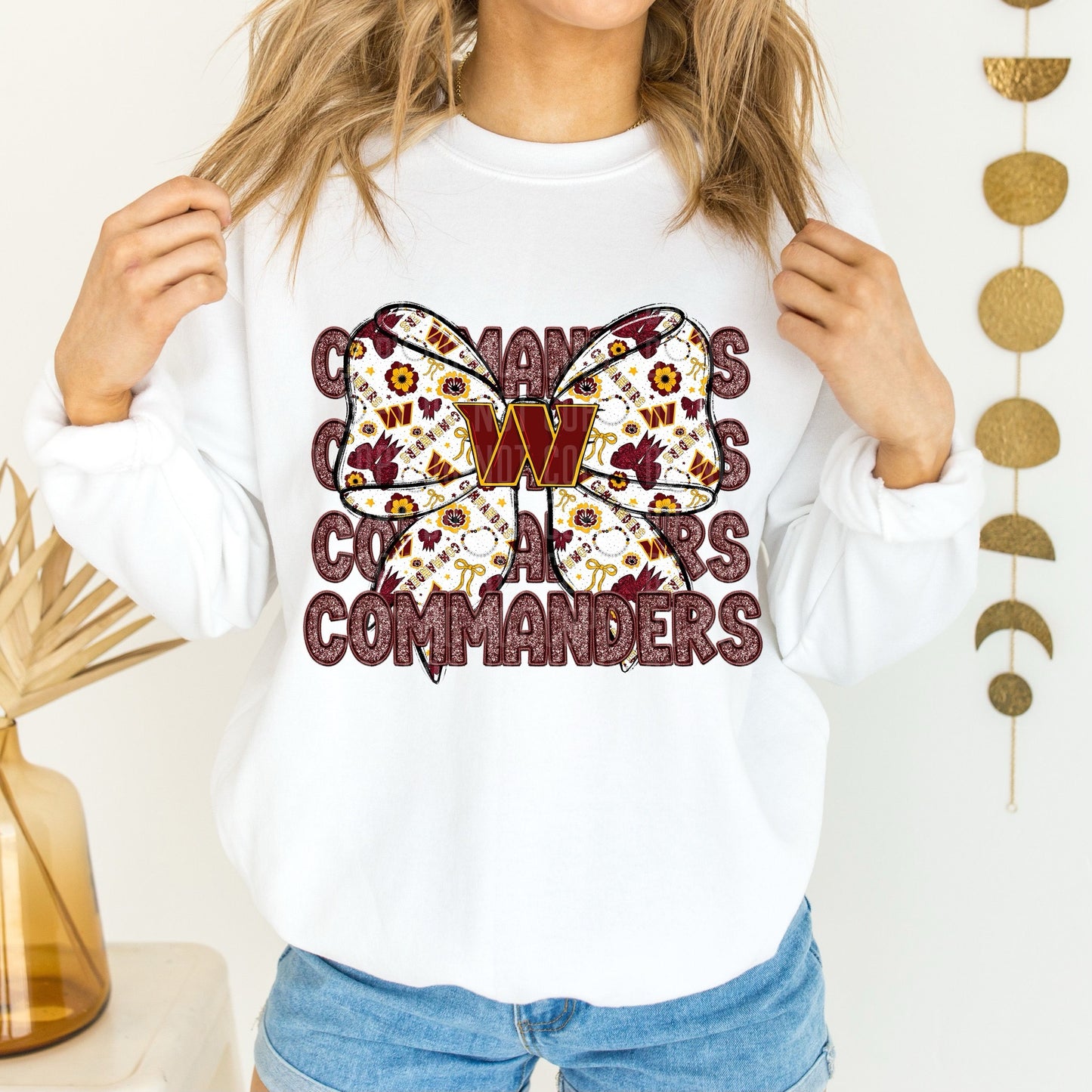 Faux Embroidered Coquette Teams - 8 OPTIONS