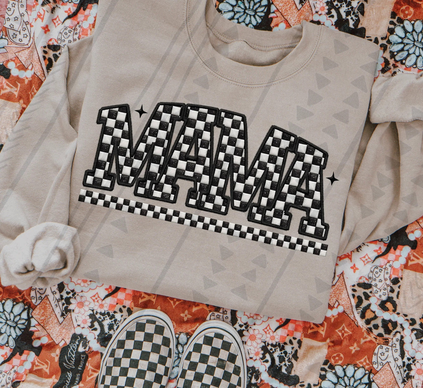 Checkered Mama/Mini