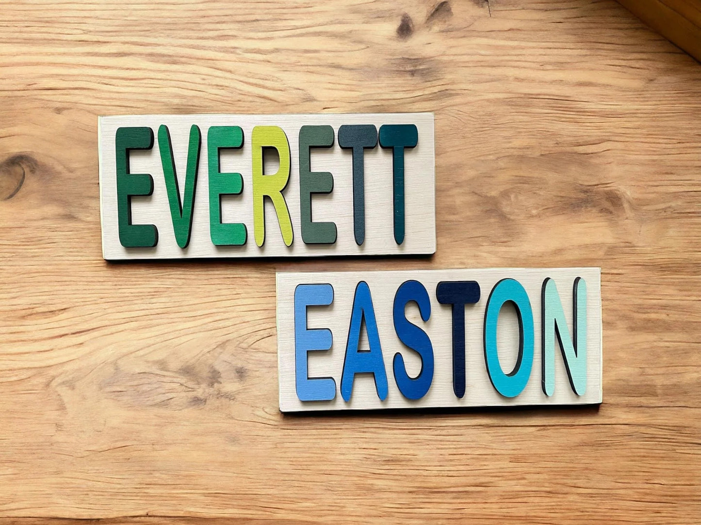 Custom Single Name Puzzle – Personalized Wooden Puzzle