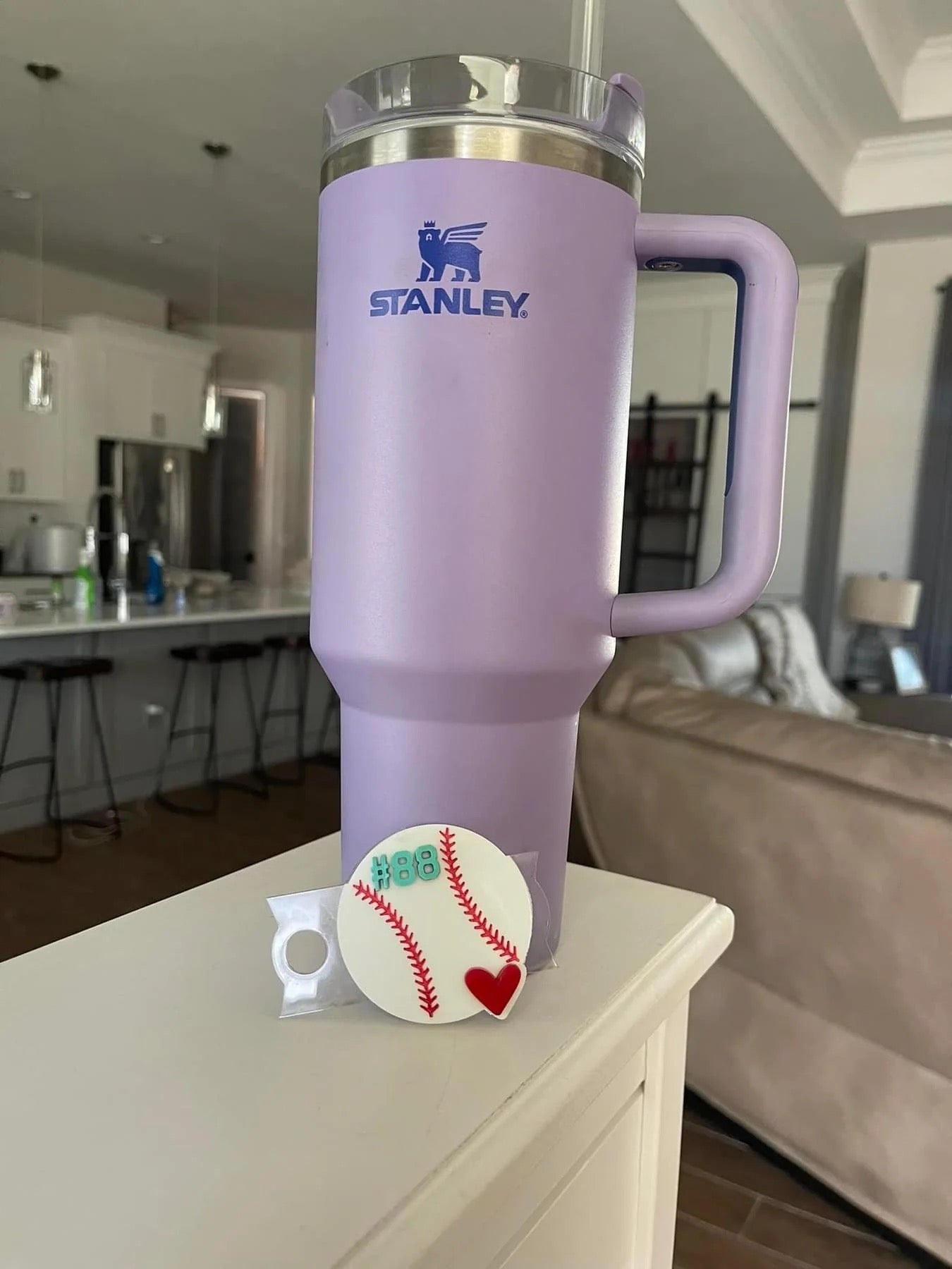 Baseball - Custom Cup Toppers – Fits 20oz/30oz Stanley & 40oz Stanley 2.0