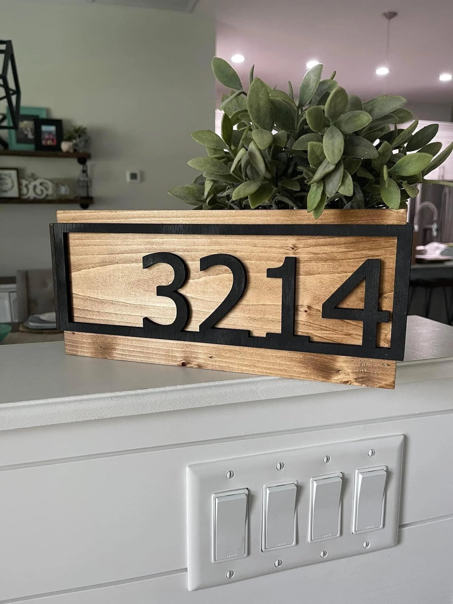 12" Custom Planter Box – Personalized Home Décor