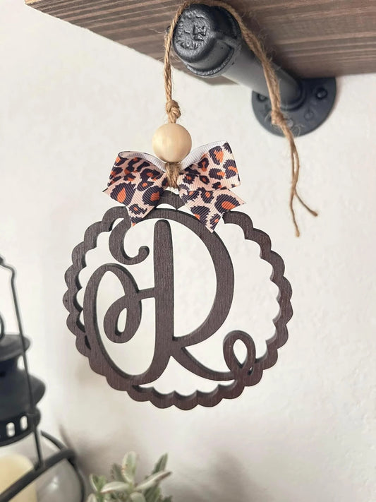 Custom Monogram Car Charms