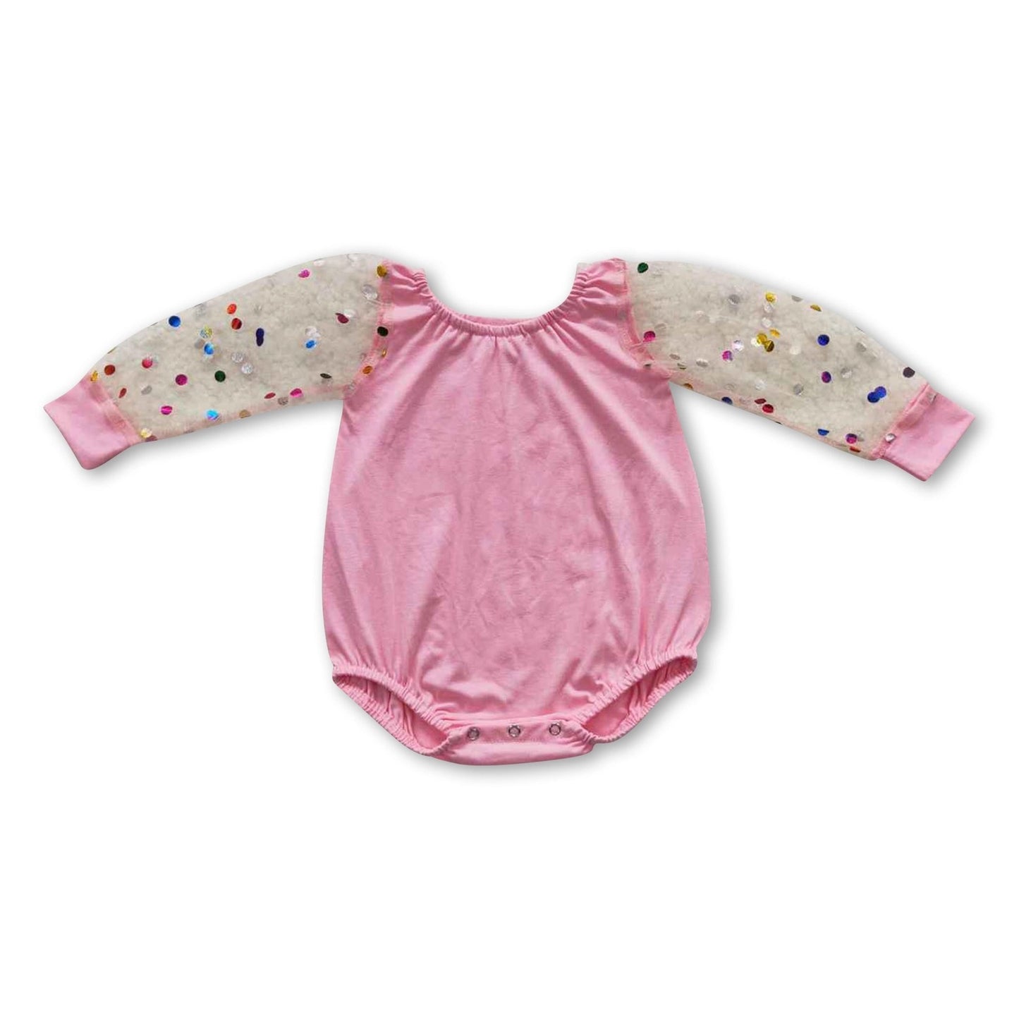 Lover Baby Tulle Sleeve Romper (0/3M - 2T)