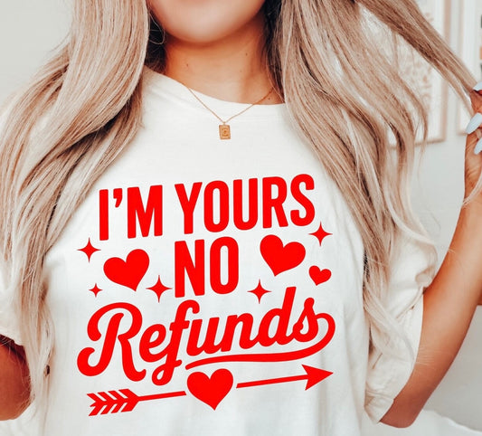 No Refunds