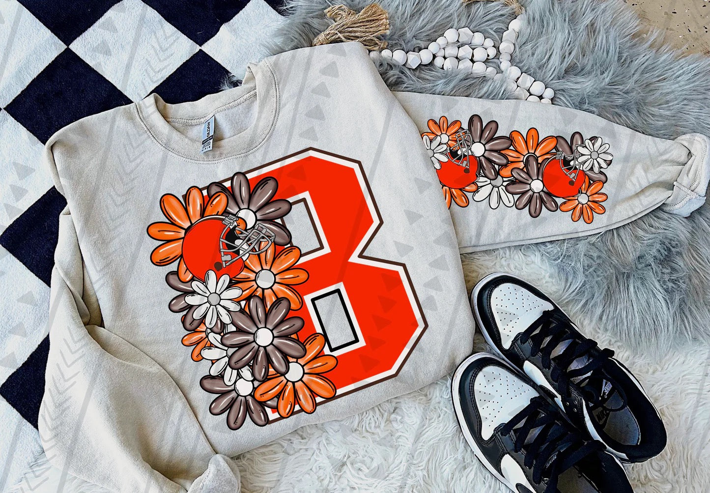 Team Spirit Floral Sleeve - 10 OPTIONS