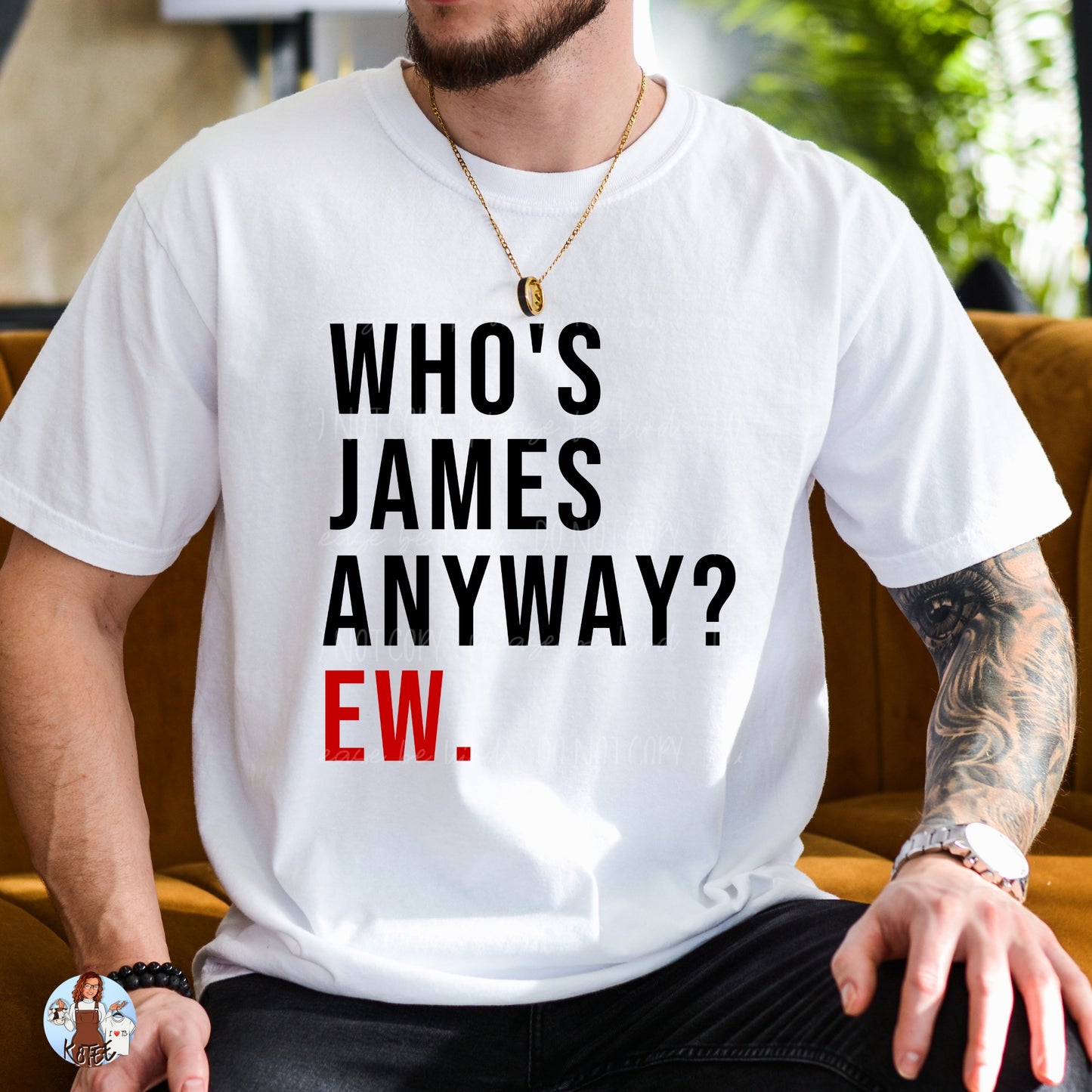 Who's James Anyway Tee