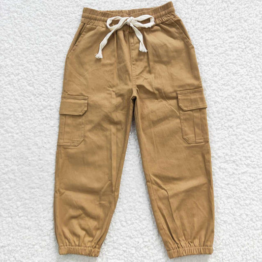 PREORDER - Light Brown Cargo Pants (3/6M - 14/16)