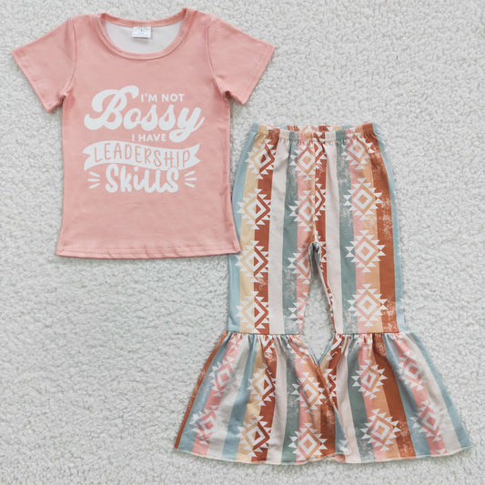 PREORDER - I'm Not Bossy Bell Set (3/6M - 14/16)