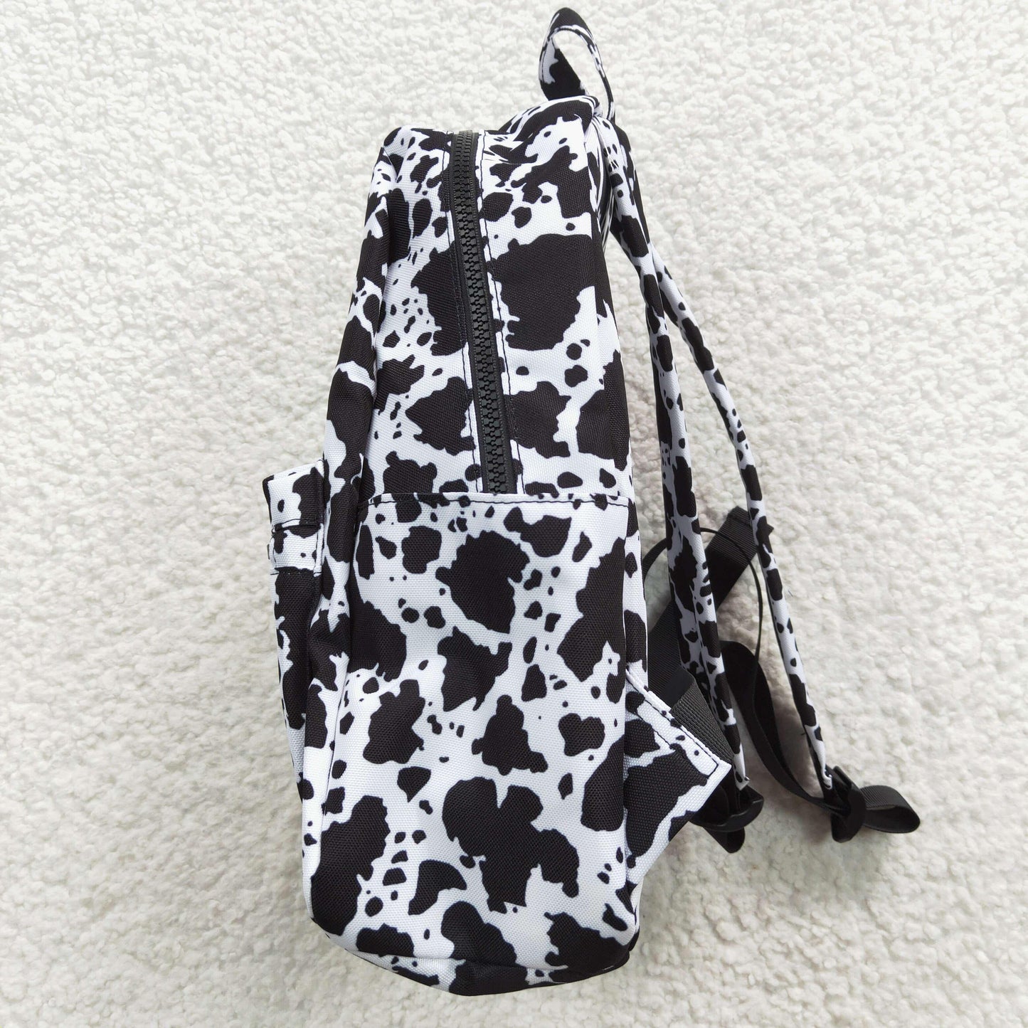 PREORDER - Black And White Cow Backpack