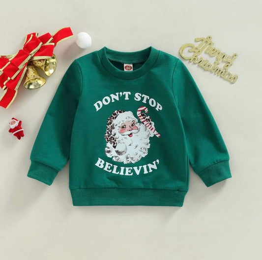 Don't Stop Believin' Santa Crew (12M - 3T)