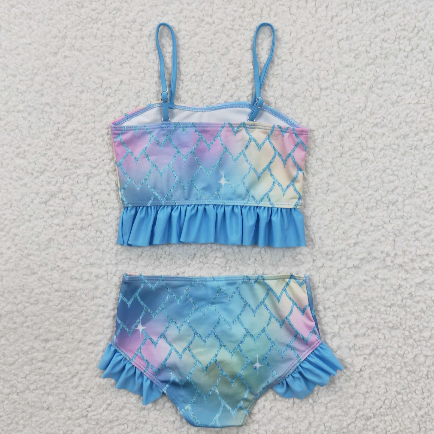 Mermaid Scales Two Piece Swimsuit (3/6M - 14/16)