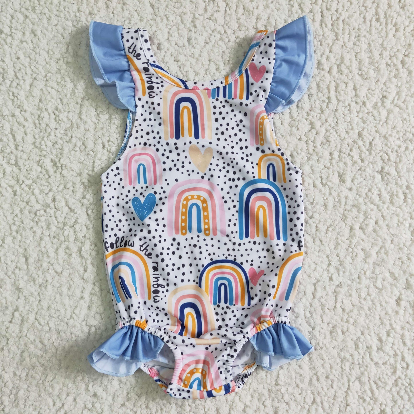 Follow The Rainbow Boho Swimsuit (3/6M - 14/16)
