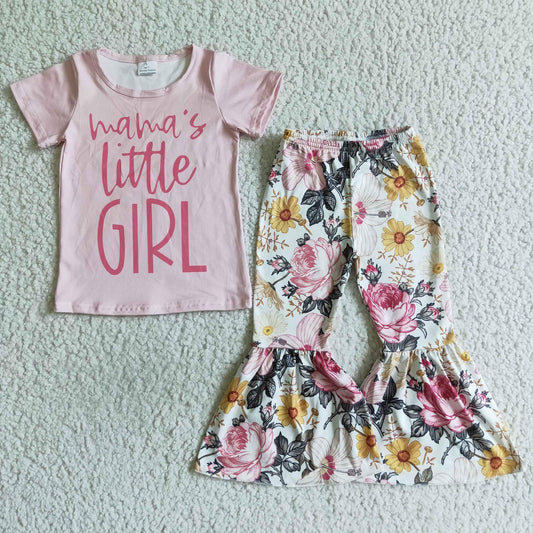 Pastel Floral Mama's Girl Bell Set (3/6M - 14/16)